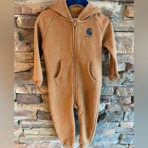Carhartt Size 18 Months Sweatsuit Jumpsuit Sweats hoodie